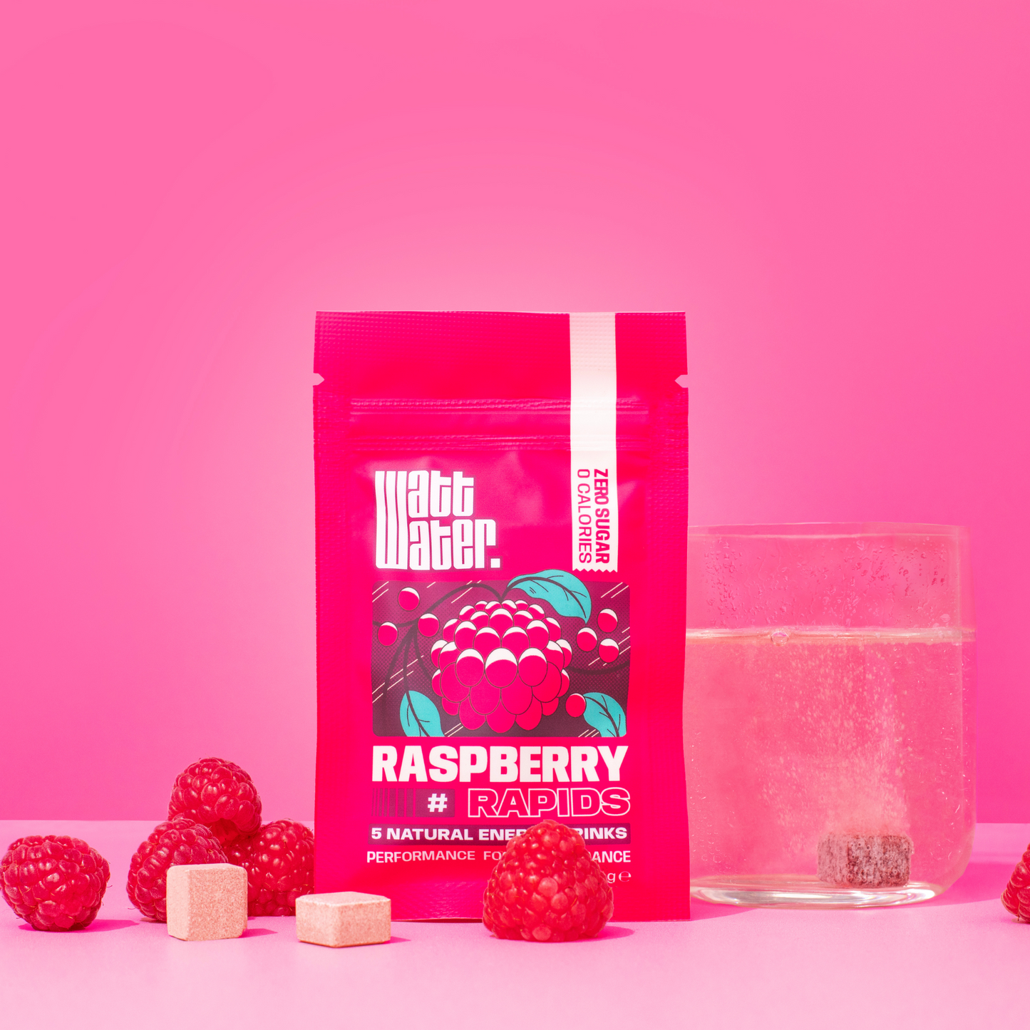 Raspberry Rapids - 25 Servings - Watt Water