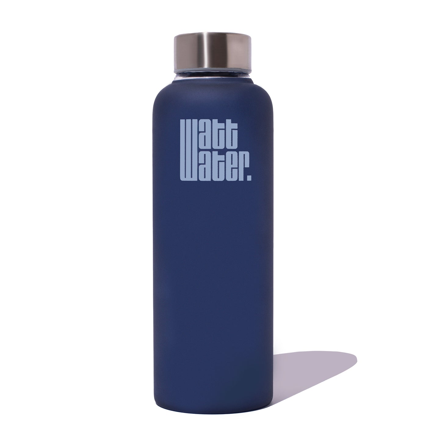 Watt Water Borosilicate Glass Bottle - Blue - Watt Water