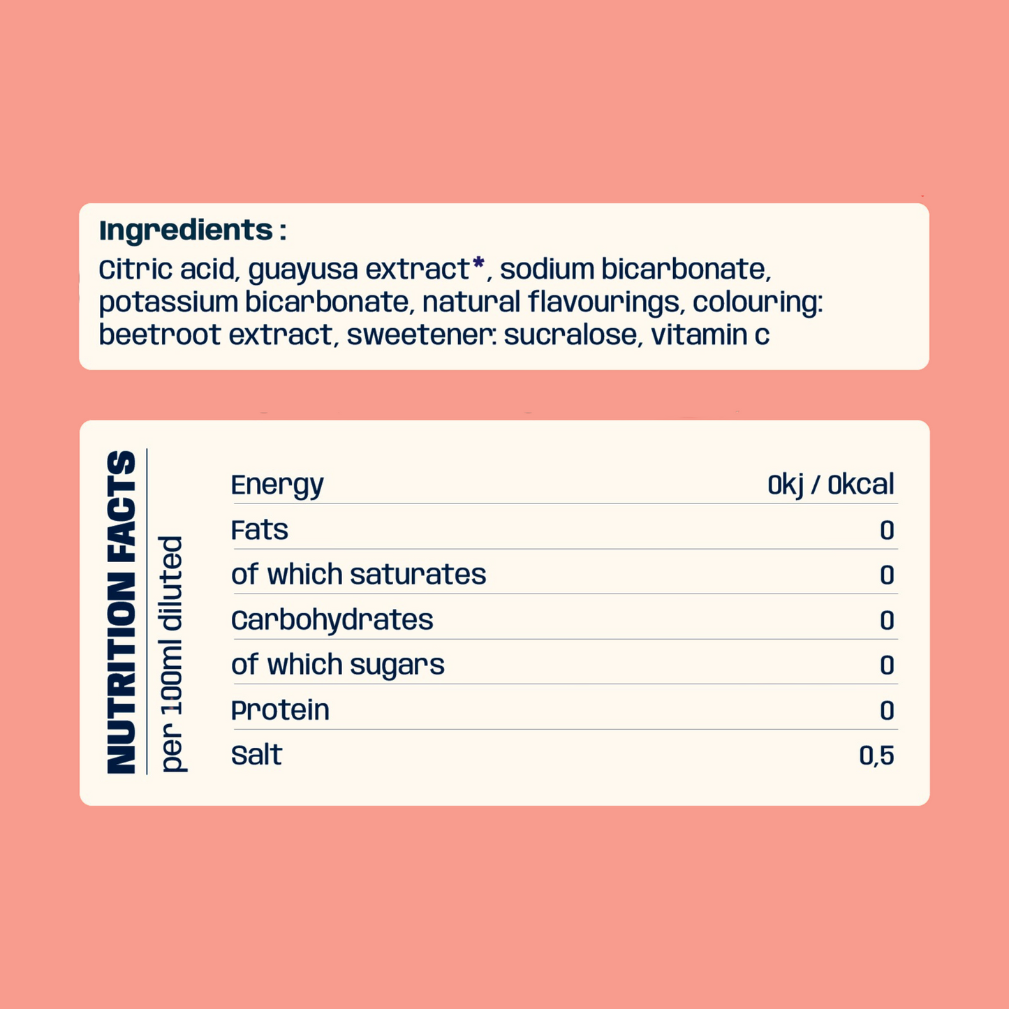 Cherry Charge - 5 Drinks - Watt Water