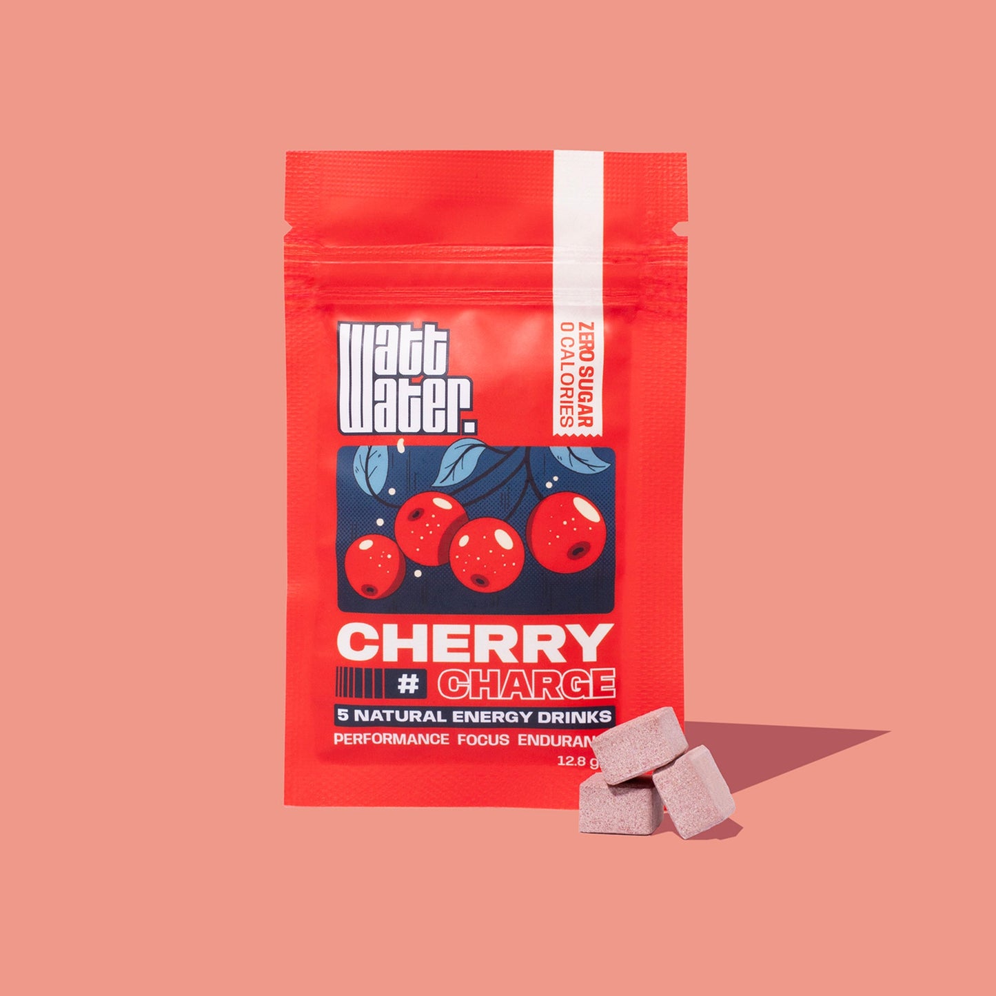 Cherry Charge - 5 Drinks - Watt Water