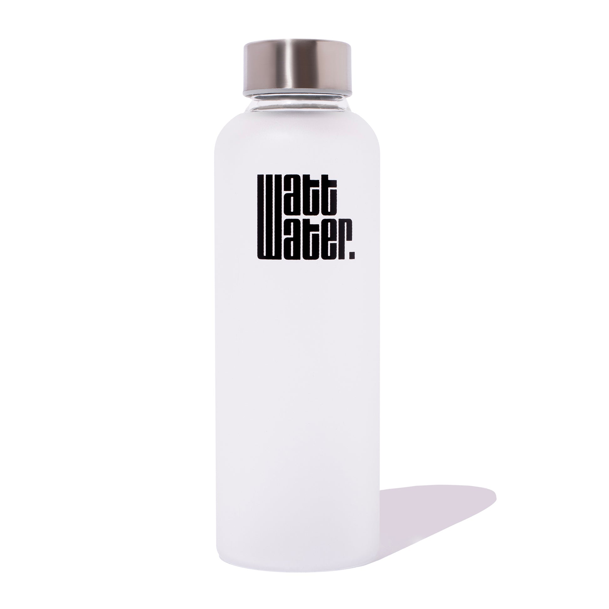 Watt Water Core Edition Glass Bottle - White - Watt Water