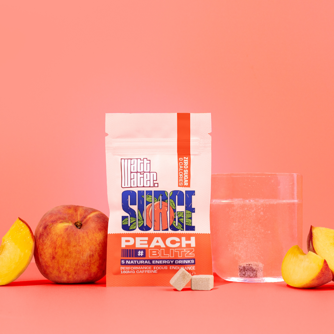 Peach Yerba Mate Energy Drink - 5 Drinks