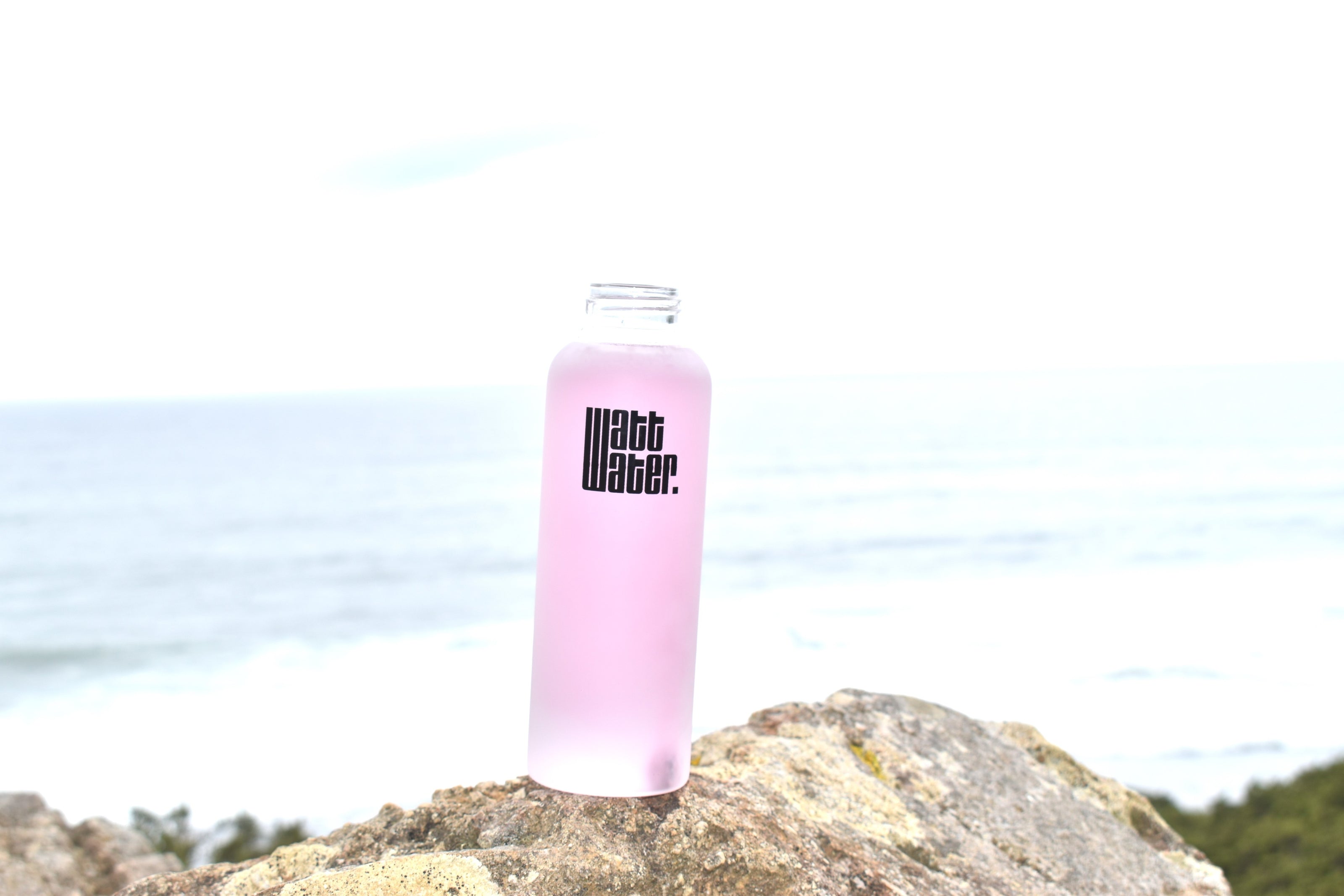 Watt Water pink bottle